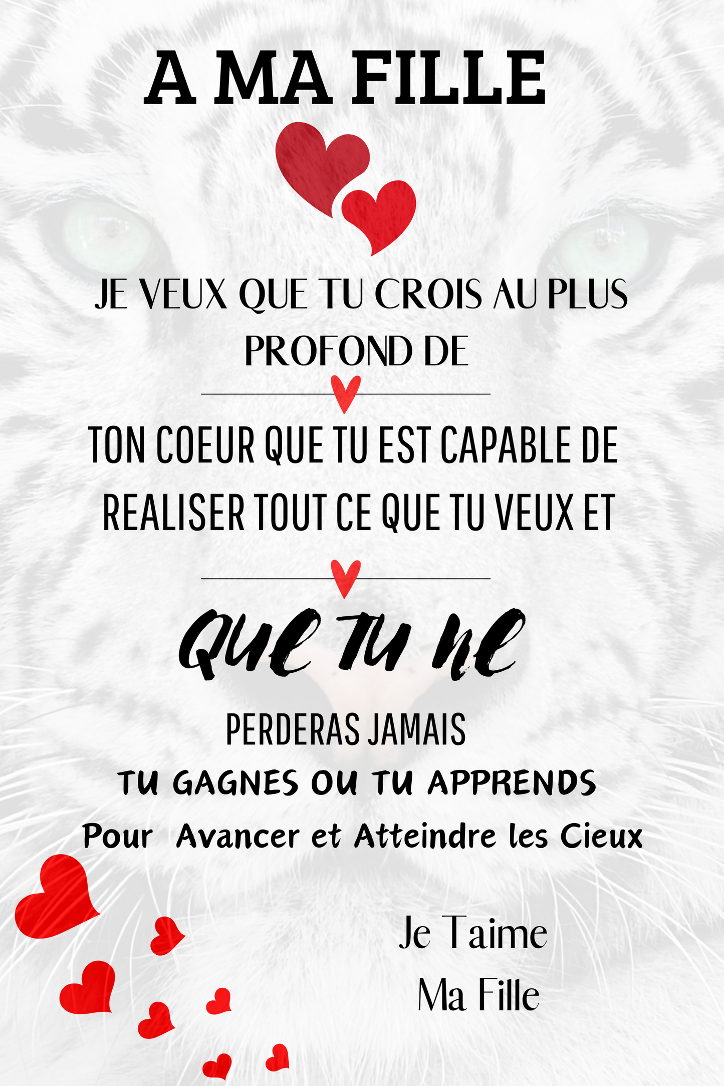 Cadre Souvenir A Ma Fille - 💕 أجمل هدية إلى إبنتك 💕