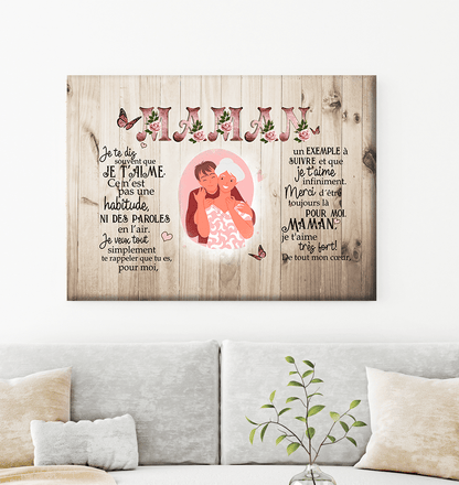 Cadre JE T'AIME MAMAN - 💕 أجمل هدية إلى أمك 💕